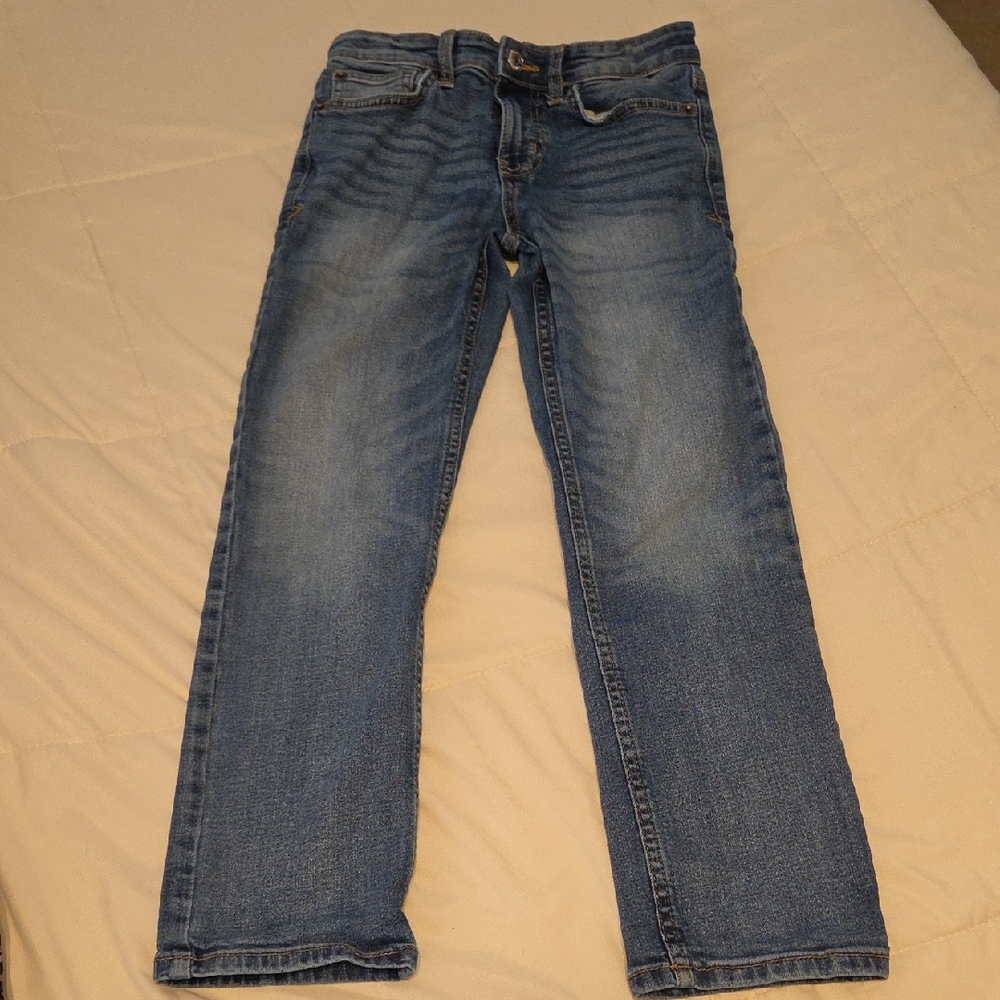 Cat & Jack Boy's Straight Blue Jeans